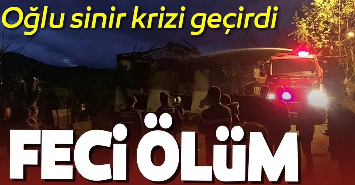 bartin da yasli kadinin feci olumu oglu sinir krizi gecirdi son dakika yasam haberleri