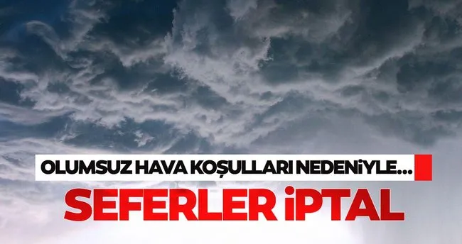 Son Dakika Ido Ve Budo Da Sefer Iptalleri Son Dakika Haberler