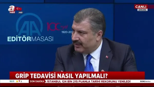 Sağlık Bakanı Koca: Şu an Türkiye için herhangi bir koronavirüsü riski söz konusu değil