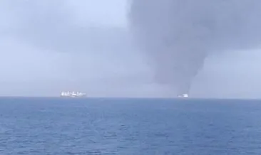 Son Dakika: Hürmüz Boğazı yakınlarında 2 petrol tankerine saldırı!
