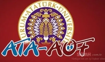 ATA AÖF sınavları ne zaman yapılacak? Atatürk Üniversitesi 2021 ATA AÖF sınav yerleri açıklandı!