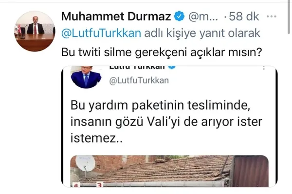 İYİ Partili Lütfü Türkkan yine alay konusu oldu!