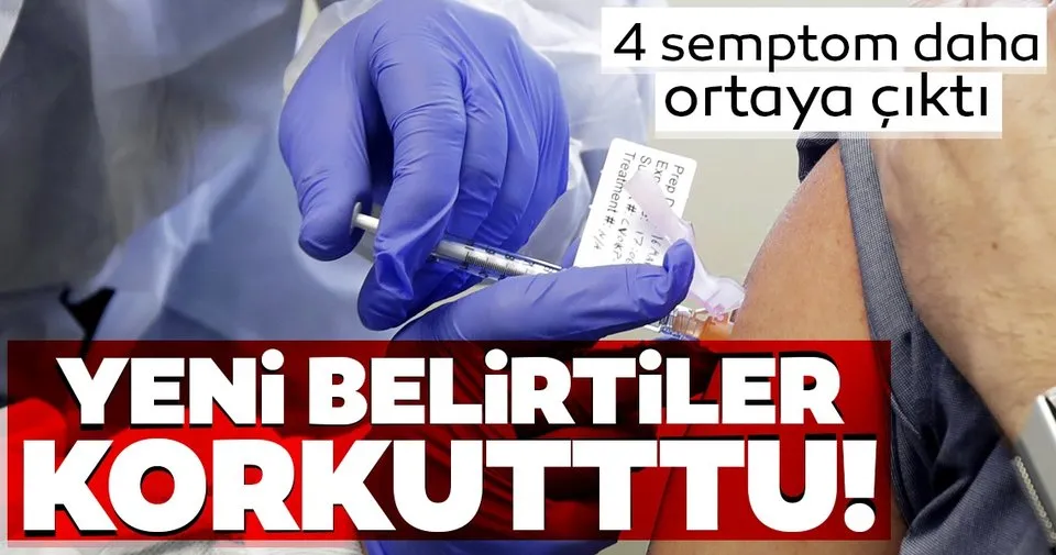 corona virusun yeni belirtileri