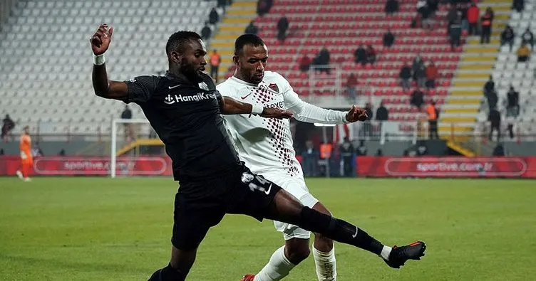 Ümraniyespor’la bol gollü maçta Hatayspor yenişemedi!