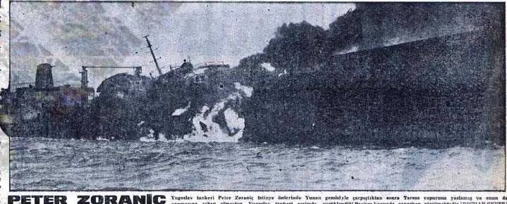 İstanbul Boğazı'nda unutulmayan kaza