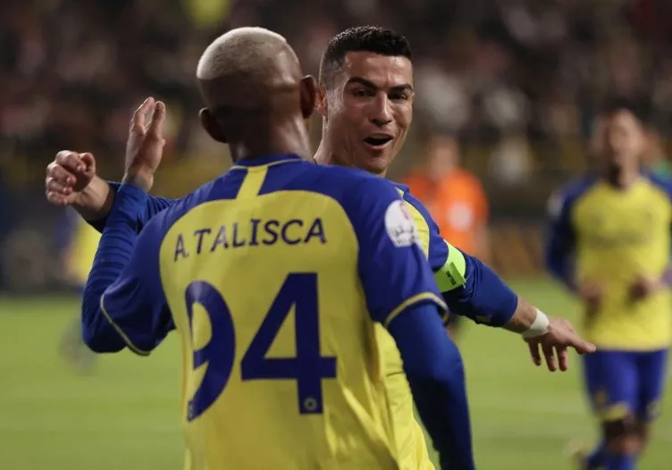 Son dakika: Goat Suudi Arabistan’da şova devam ediyor! Talisca ve Ronaldo durdurulamıyor...