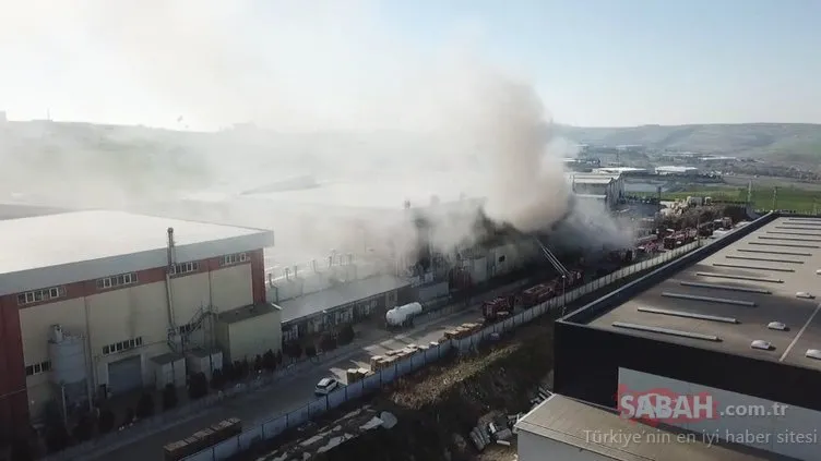 Son Dakika: İstanbul-Hadımköy’de korkutan yangın!