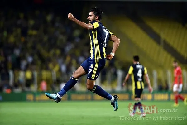 Fenerbahçe - Benfica maçından kareler