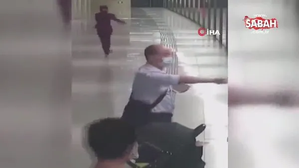 Çin'de 2 aylık bebek, metro ile platform arasına düştü | Video