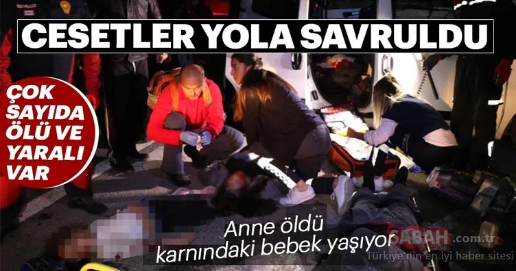 Adana’da feci kaza: 3 ölü, 2 yaralı