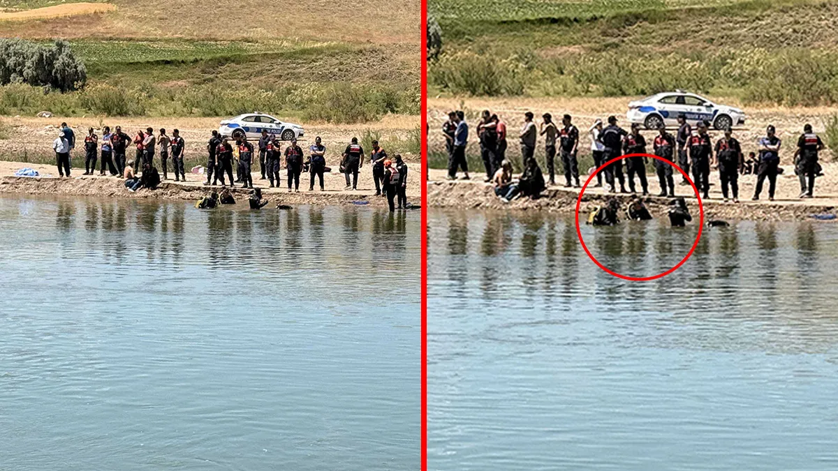 Kızılırmak nehri kıyısında arama kurtarma çalışmaları yapılıyor