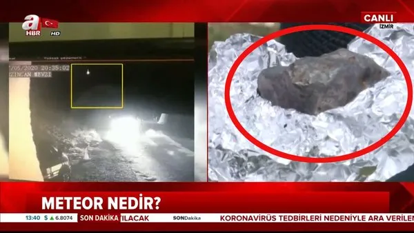 Gökyüzünde patlayıp paniğe sebep olan cisim (meteor) göktaşı mı? | Video