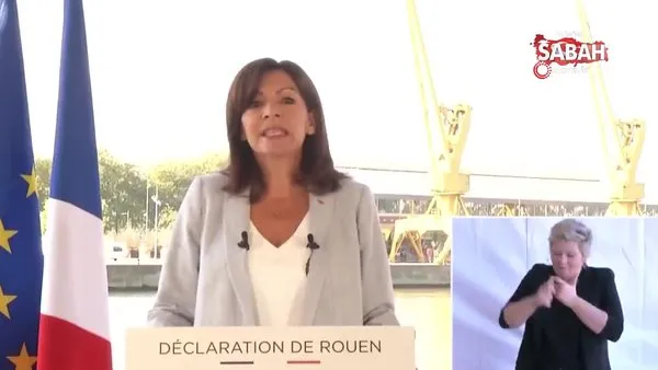 Paris Belediye Başkanı Hidalgo, cumhurbaşkanlığı seçimleri için adaylığını açıkladı | Video