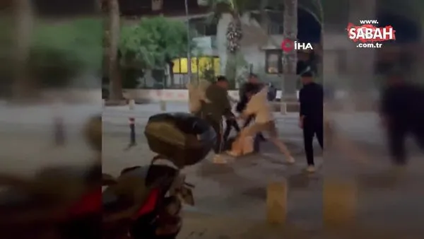 İzmir'de 7 kişi 2 kişiyi öldüresiye dövdü! Dehşete düşüren görüntüler kamerada | Video