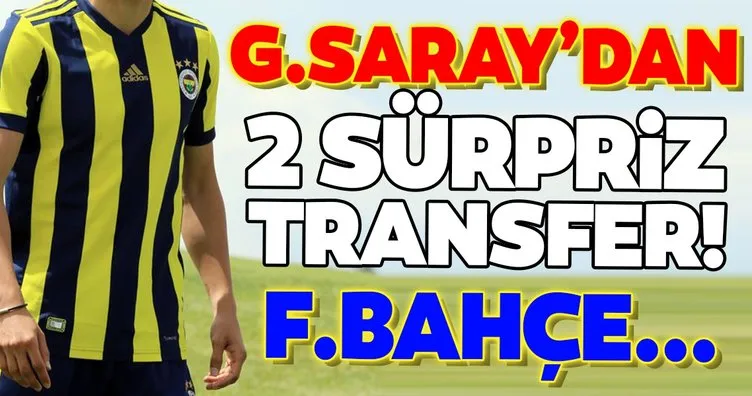 Transferde son dakika: Galatasaray’dan iki sürpriz transfer!