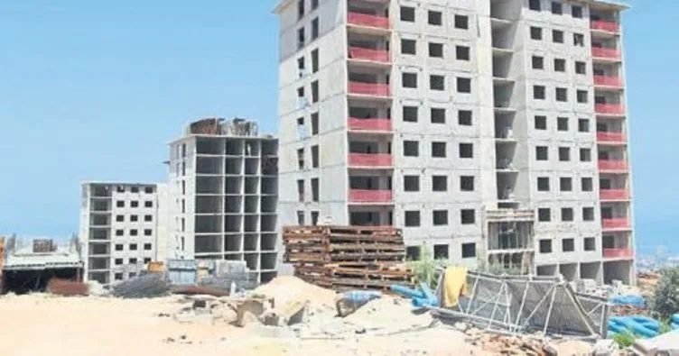 İskenderun’da TOKİ inşaatları hızla sürüyor