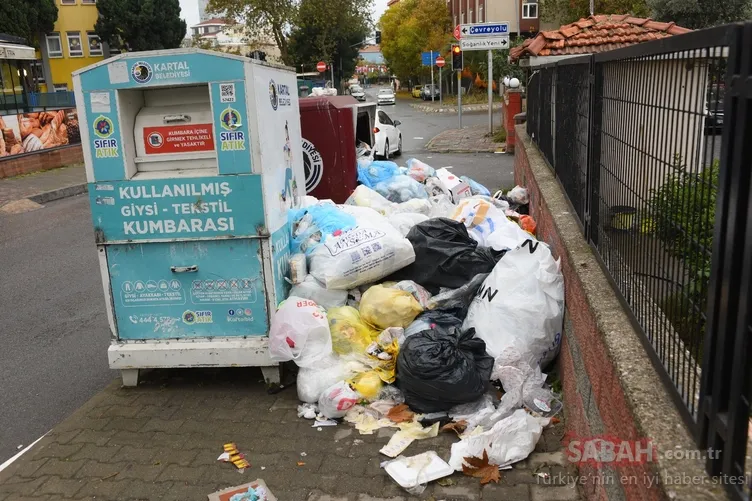 Kartal’daki çöp dağları kaldırılmadı: Kötü koku ve kirlilik vatandaşların tepkisine neden oluyor
