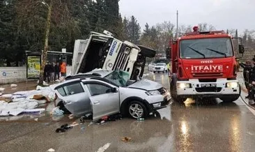 Antalya'da korkunç kaza: 1 ölü #antalya