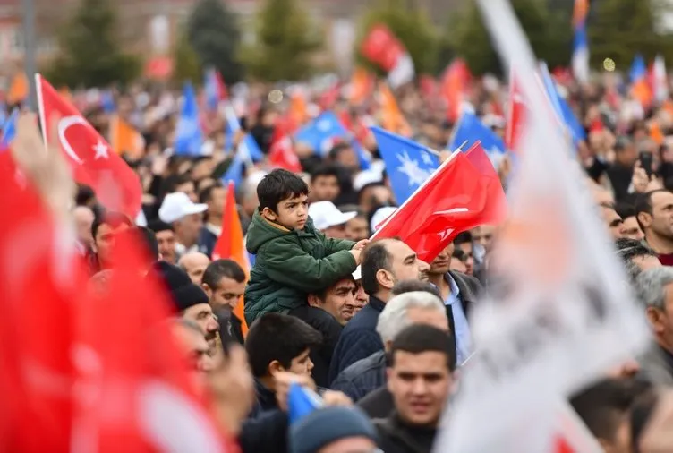 Başkan Erdoğan Malatya'daydı! Miting alanı doldu taştı