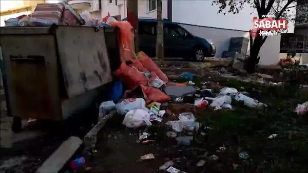 Vatandaştan CHP'li belediyeye çöp tepkisi