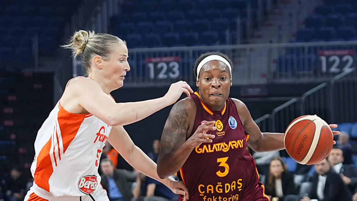 Galatasaray Kadın Basketbol Takımı evinde galip!