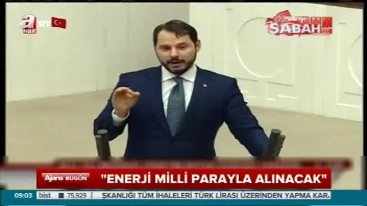 Enerji ticaretinde milli para dönemi