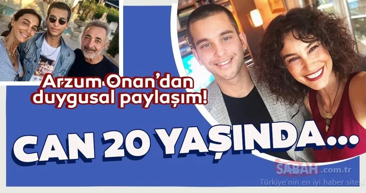 Arzum Onan eşi Mehmet Aslantuğ ve oğlu Can Aslantuğ ile paylaşım yaptı sosyal medya yıkıldı! Oğlunun doğum gününü böyle kutladı