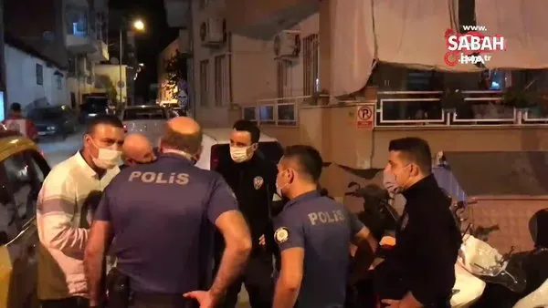 Aydın'da taksici ile kadın müşteri birbirine girdiği kavgayı polis sonlandırdı | Video