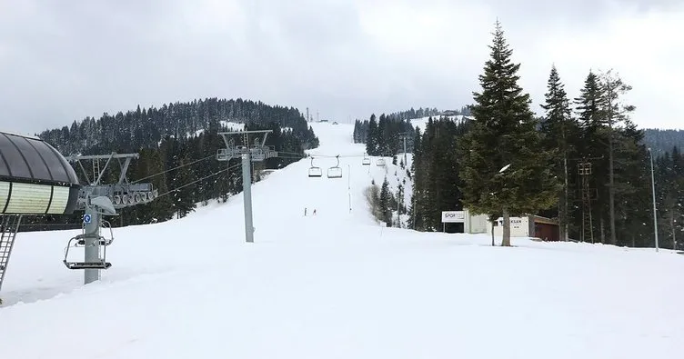 Ilgaz Dağı Kayak Merkezi’nde kayak sezonu sona erdi