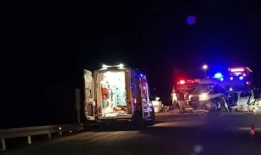 Yola çıkan tavşan kazaya neden oldu: 2 ölü, 5 yaralı #konya