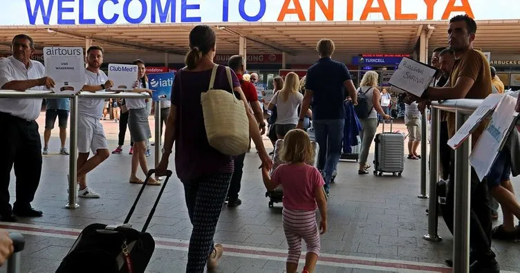 Antalya’ya eylül ayında 967 bin 855 turist geldi