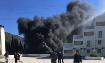 Okulun yakıt tankı patladı