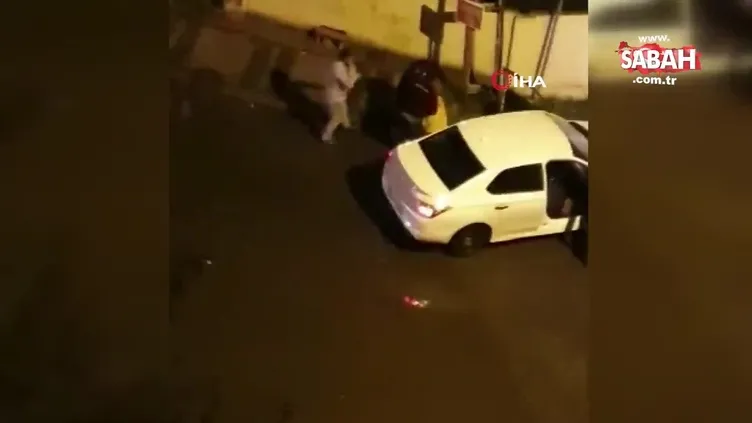 Sultanbeyli’de cinayet anları kamerada