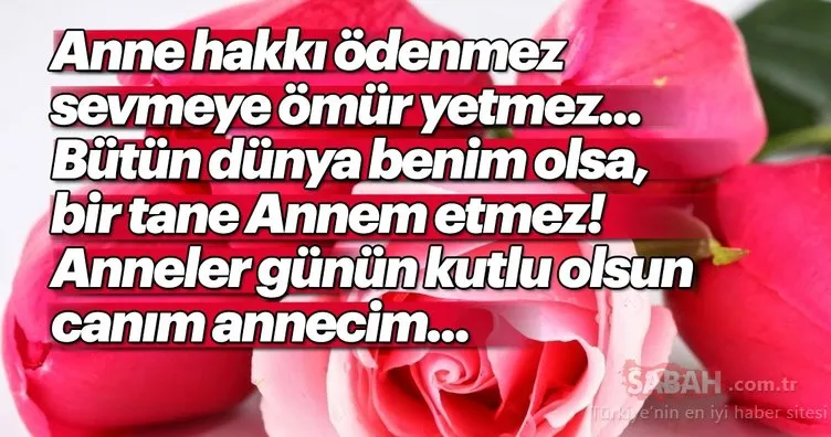 anneler gunu mesajlari ve sozleri