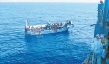 TCG personeli göçmenleri kurtardı