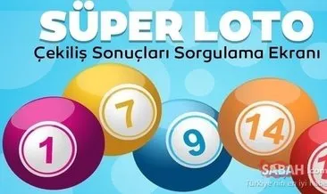 Süper loto sonuçları saat kaçta açıklanacak? 19 Kasım 2020 Milli Piyango Online ile Süper Loto çekiliş sonuçları sorgulama ekranı!
