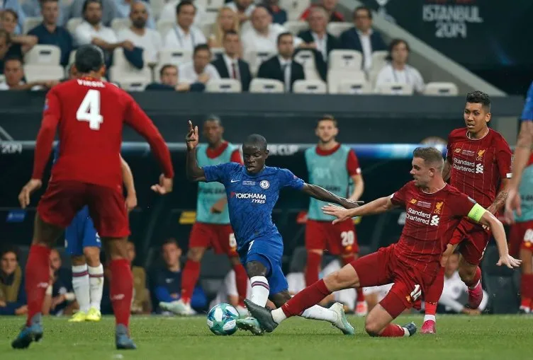 İşte Liverpool ve Chelsea arasında oynanan Süper Kupa finalinden kareler