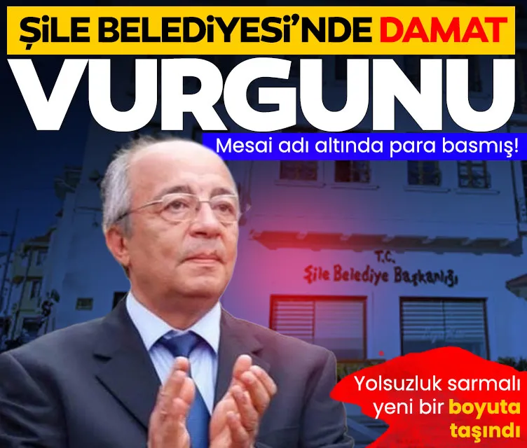 Belediyede damadın mesai vurgunu