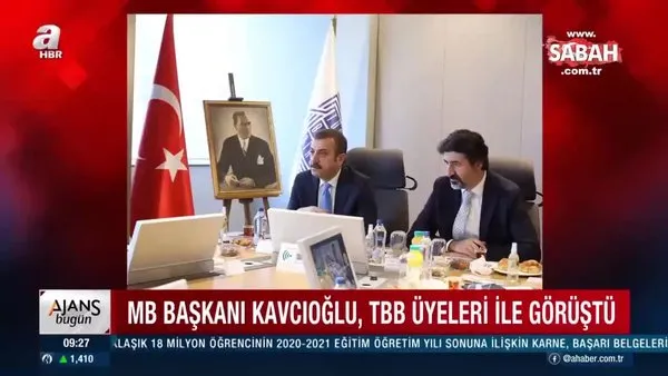 Merkez Bankası Başkanı Kavcıoğlu'ndan Türkiye Bankalar Birliği'ne ziyaret | Video