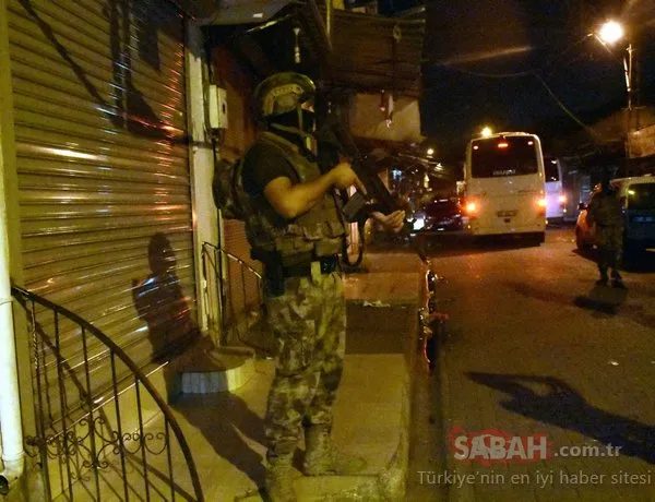 Adana'da silahlı organize suç örgütüne operasyon