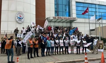 Çiğli’de memurlar yine iş bıraktı