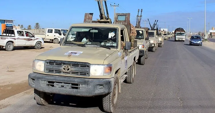 Libya ordusu başkentin güneyinde Hafter milislerine ait 3 zırhlı aracı imha etti