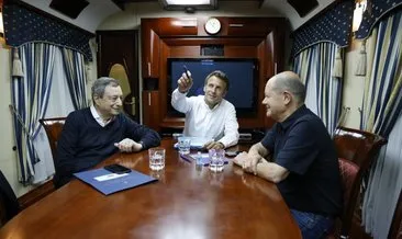 Macron, Scholz ve Draghi’den Kiev’e ziyaret