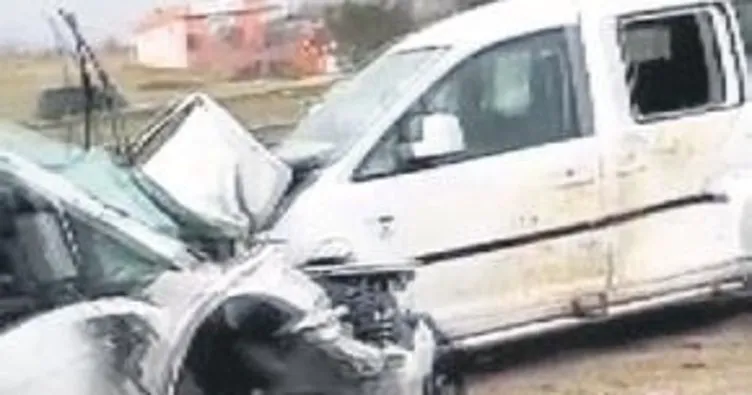 Otobanda zincirleme trafik kazası: 6 yaralı
