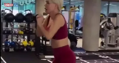 51 yaşındaki şarkıcı Ceylan gençlere taş çıkartıyor!  Spor yaptığı anları paylaştı