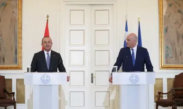 Son dakika: Dışişleri Bakanı Çavuşoğlu ve Yunan mevkidaşı Dendias anlaşmayı duyurdu
