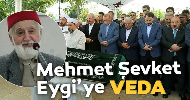Mehmed Şevket Eygi’nin cenazesi toprağa verildi