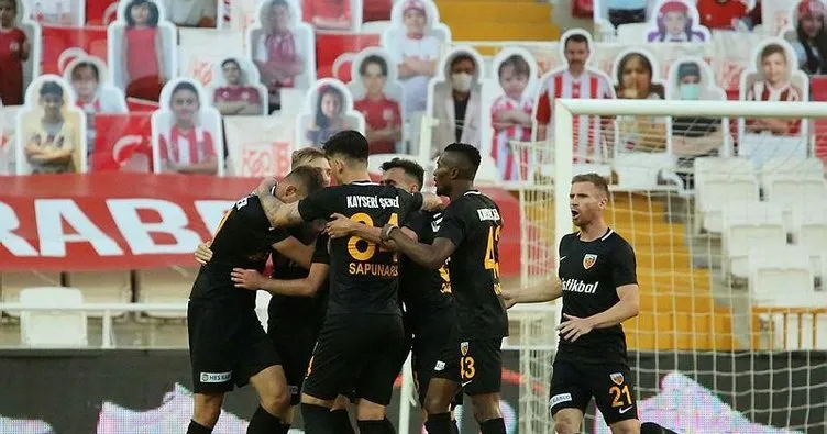 Sivasspor sahasında Kayserispor’a kaybetti!