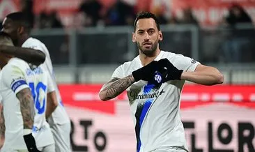 Hakan Çalhanoğlu’nun 2 gol attığı maçta Inter, Monza’yı 5-1 yendi