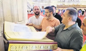 Selimiye Camii’ne ziyaretçi akını